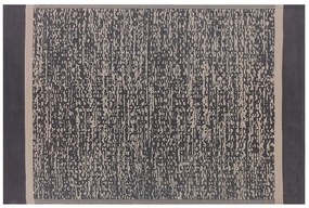 Tapete de exterior creme e preto 160 x 230 cm BALLARI Beliani