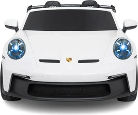 Carro elétrico para Crianças Porsche 911 GT3 STRONG MP4 24V, Rodas EVA, Branco