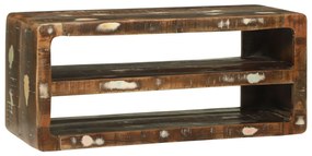 Armário para TV 80x32x36 cm de Madeira Recuperada