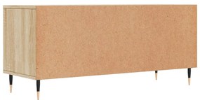 Móvel p/ TV 100x34,5x44,5 cm derivados madeira carvalho sonoma