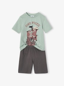 Pijama bicolor, ONE PIECE®   verde-água