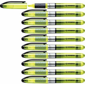 Marcador Fluorescente Stabilo Navigator Amarelo (10)