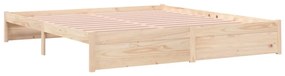 Estrutura de cama super king 180x200 cm madeira maciça