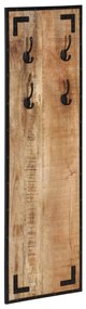 Bengaleiro 35x8x110 cm madeira de mangueira maciça áspera