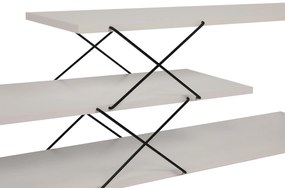 Móvel de TV Zigzag – Branco – 120 cm x 40 cm x 30 cm