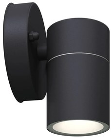 Candeeiros LED parede iluminação inf. exterior 2 pcs aço inox.