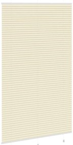 Plissado Cego Creme 120x200 cm Largura Tecido 119,4cm Poliéster