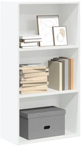 vidaXL Estante 60x30x114 cm derivados de madeira branco