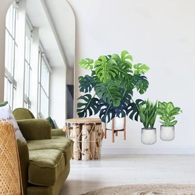 Autocolantes de parede para corredor - Room Flowers