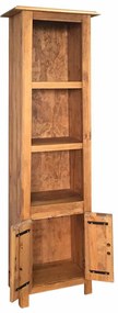 Armário p/ casa de banho pinho maciço 48x32x170 cm