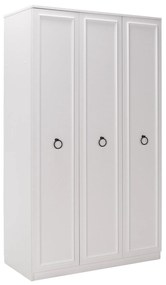 Roupeiro "Victoria" – Branco – 103 x 185 x 52 cm – Design Clássico