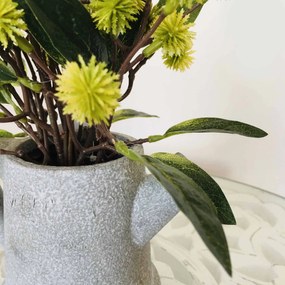 Planta Decorativa em Regador | 10x10x23CM - Modelo 2