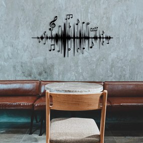 Acessório Decorativo de Parede Lal – Preto – 69 x 37 cm