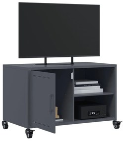 Móvel de TV 68x39x43,5 cm aço antracite