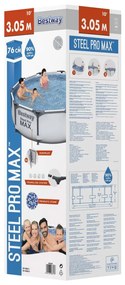 Bestway Conjunto de piscina Steel Pro MAX 305x76 cm