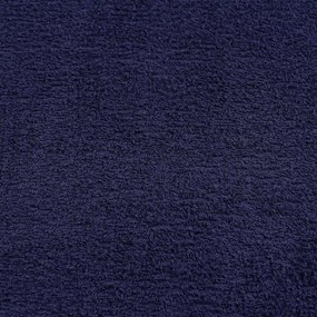 Toalhas banho 4 pcs 70x140 cm 360 gsm 100% algodão azul marinho