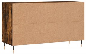 Sapateira 102x36x60 cm derivados de madeira carvalho fumado