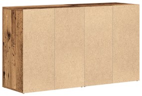 Buffet Madeira antiga Madeira recuperada maciça 120 x 36 x 69 cm