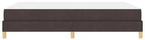 Cama Box Castanho 140 x 200 cm Tecido, Madeira de Engenharia