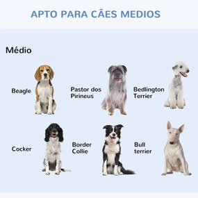 Gaiola para Cães Pequenos Gaiola para Animal de Estimação Dobrável com 2 Portas Alça de Transporte Bandeja Removível Aço 106x71x76cm Preto