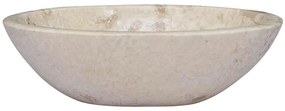 Lavatório 53x40x15 mármore cor creme