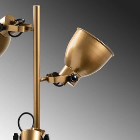 Candeeiro de Pé Spotkafasi – Dourado – 37 x 37 x 162 cm