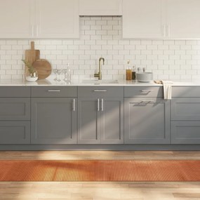 vidaXL Tapete retangular 60x400 cm bambu castanho