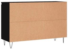 Aparador 104x35x70 cm derivados de madeira preto