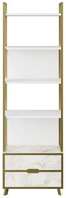 Estante Frida – Branco – 59,3x191x35,2 cm