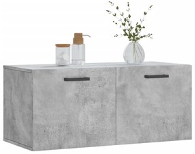 Armário parede 80x36,5x35 cm derivados madeira cinzento sonoma
