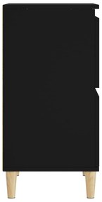 Aparador 60x35x70 cm derivados de madeira preto