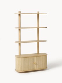 Wall Shelf Calary with Fluted Front