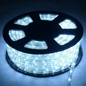 Luz de Natal 10M Luzes de Natal 360 LED Luzes de Natal Decoração de Jardim Branco