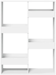 Estante 100x33x135 cm derivados de madeira branco