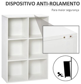 Estante Cube - Branco - Design Minimalista