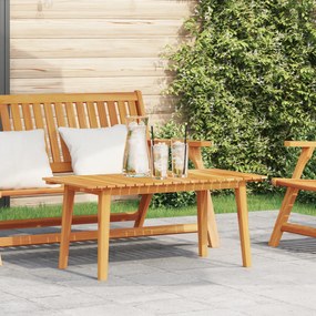 vidaXL Mesa de Café 90x45x40 cm Madeira Sólida de Acácia