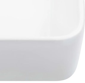Lavatório 40x30x13 cm cerâmica branco