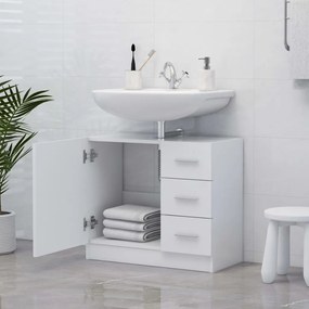 Móvel de Lavatório Kayke - Branco - Design Moderno