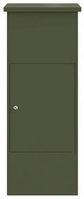 Caixa para entrega de pacotes Verde-oliva 44,5 x 29 x 110,5 cm