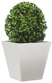 Vaso/floreira de jardim 30x30x30 cm aço inoxidável