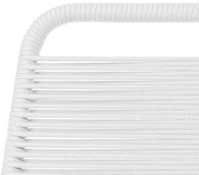 Tuinstoel Antea 57 x 61 x 90 cm Corda Branco