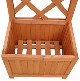 Plantador de treliça 40 x 30 x 135 cm