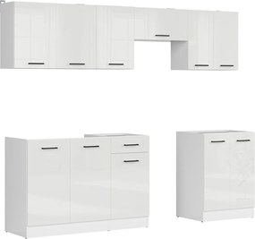 Conjunto de cozinha modular Line White 119