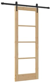 Porta Deslizante vidaXL com Kit de Ferragens 'ORKDAL'73.5 x 198.5 cm