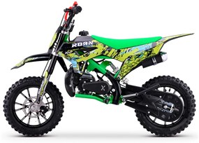 MINI MOTO PARA CRIANÇAS MiniCross Roan RXF 49cc 4.5CV Verde