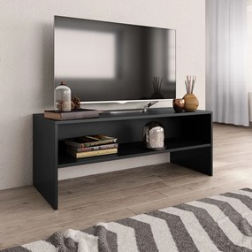 Móvel de TV 100x40x40 cm derivados de madeira preto