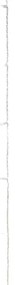 Cordão de luzes com 150 luzes LED 15 m PVC branco quente