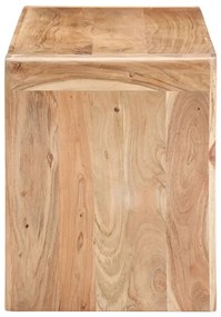 Banco 110x38x46 cm madeira de acácia maciça