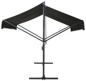 Toldo de pé 400x300 cm antracite