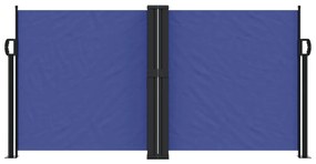 Toldo lateral retrátil 120x1200 cm azul